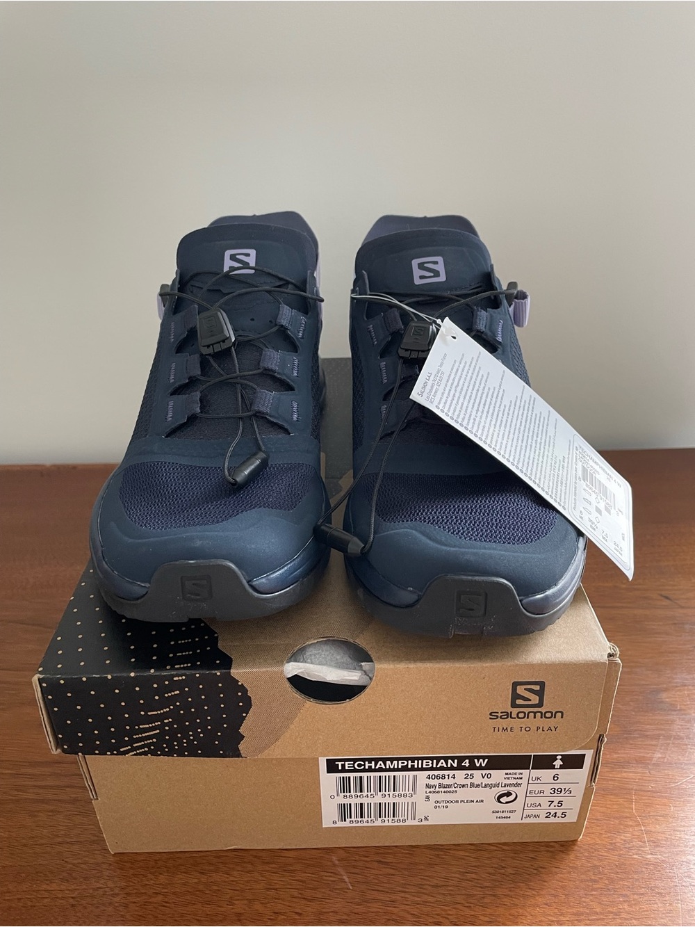 Salomon Techamphibian 4 Shoes Women’s Size 7.5 New NWT Water Shoe